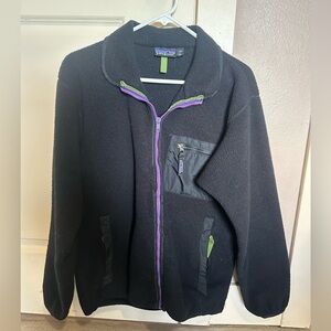 Patagonia fleece zip up jacket